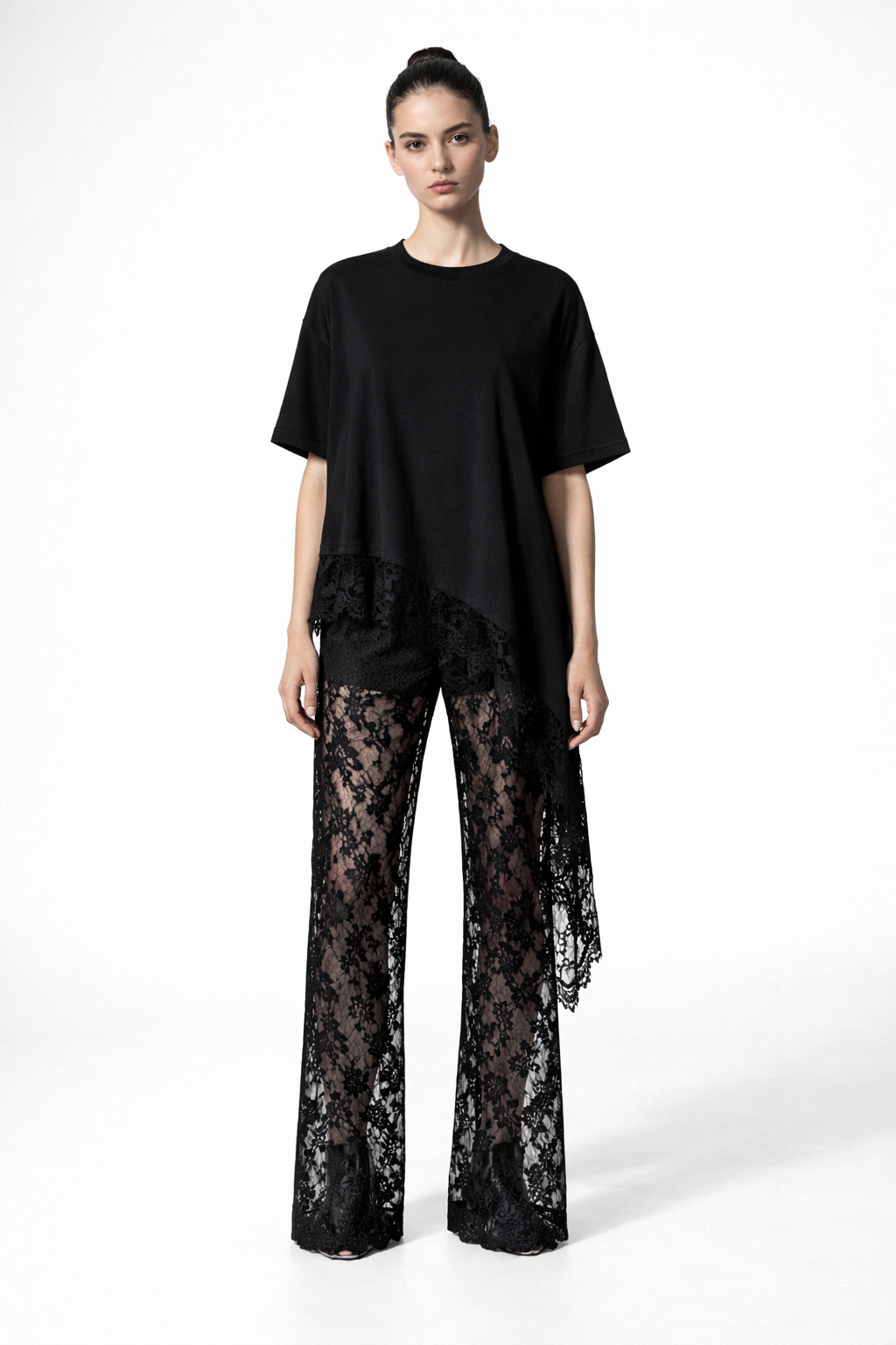 Nocturne Lace Wide Pants