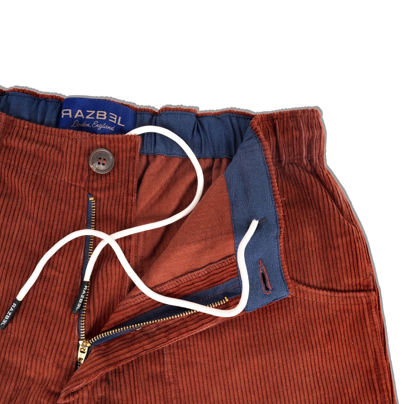 Mahogany Red Corduroy Maroon Shorts
