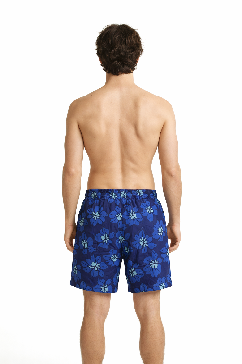 Blue Garden Printed Shorts