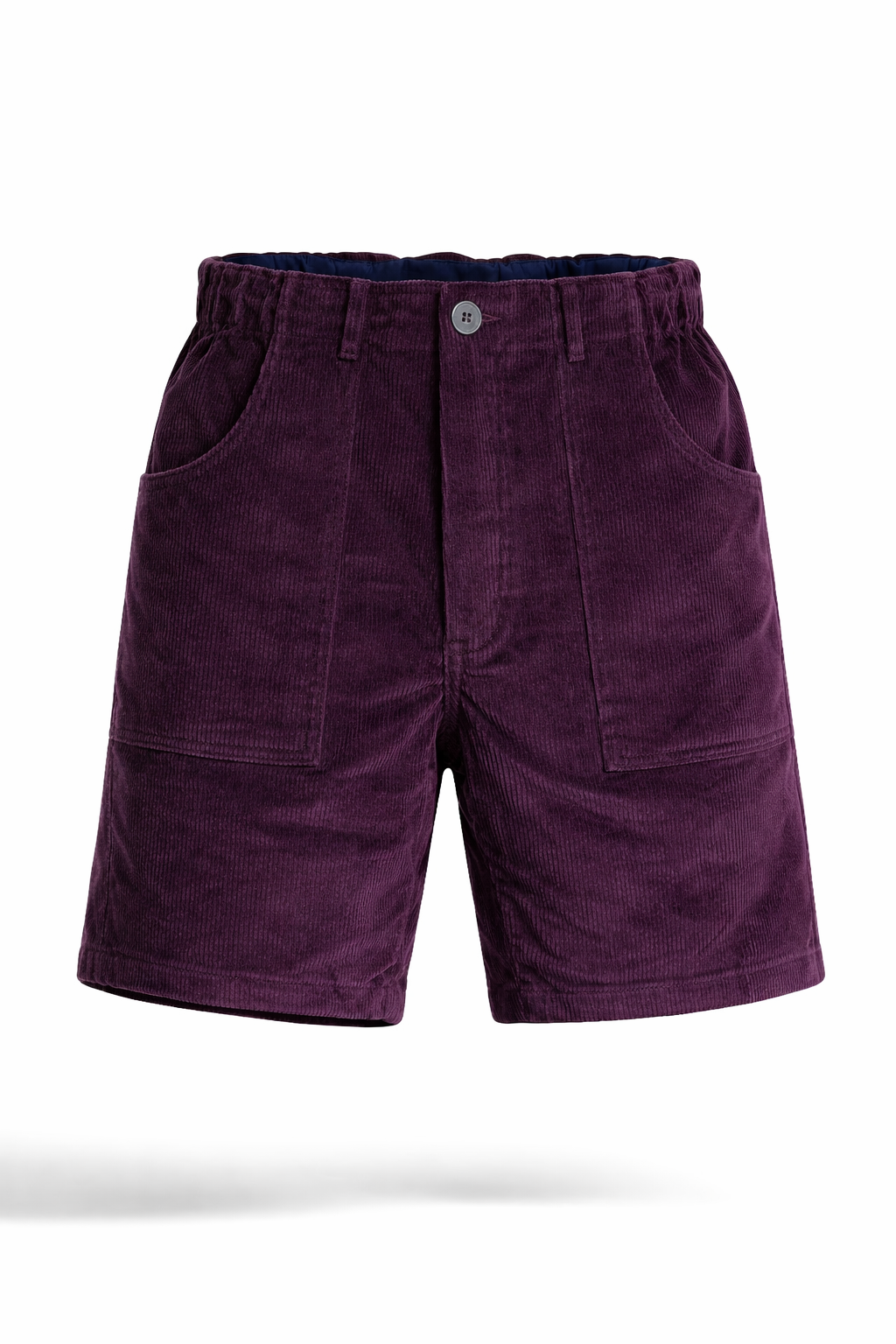 Classic Corduroy Maroon Shorts