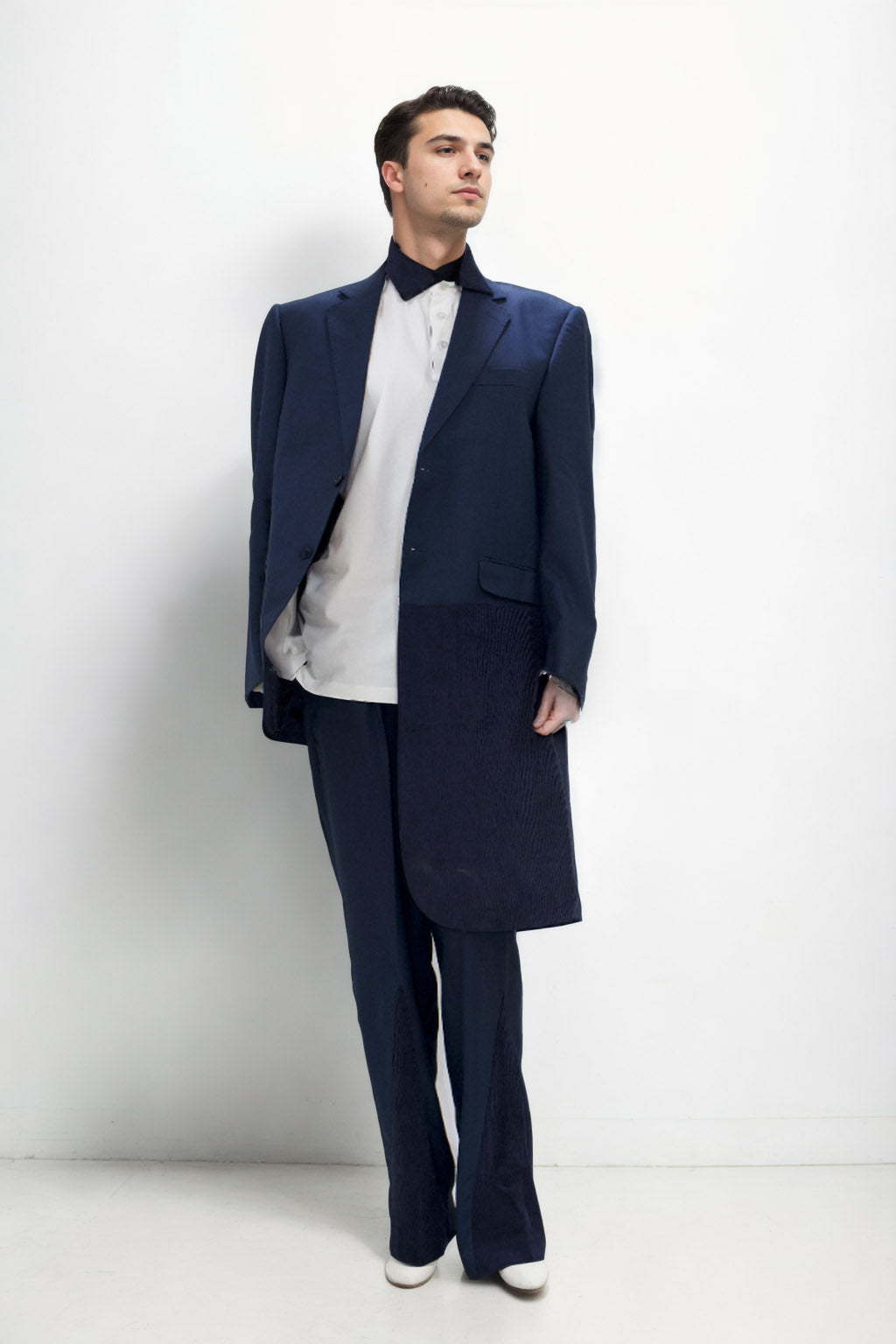 Tailored Cotton and Corduroy Coat