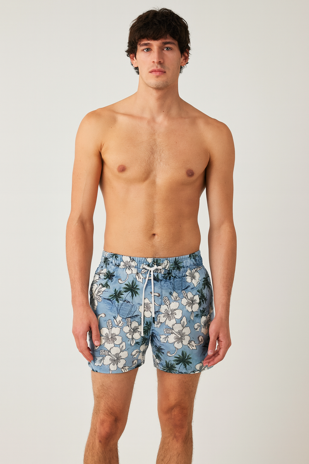 Sailors Dream Printed Swim Shorts