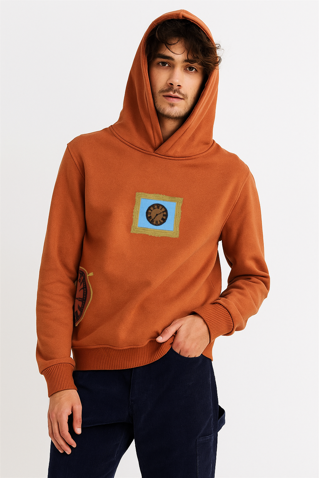 Anticipating Peace Embroidery Hoodie
