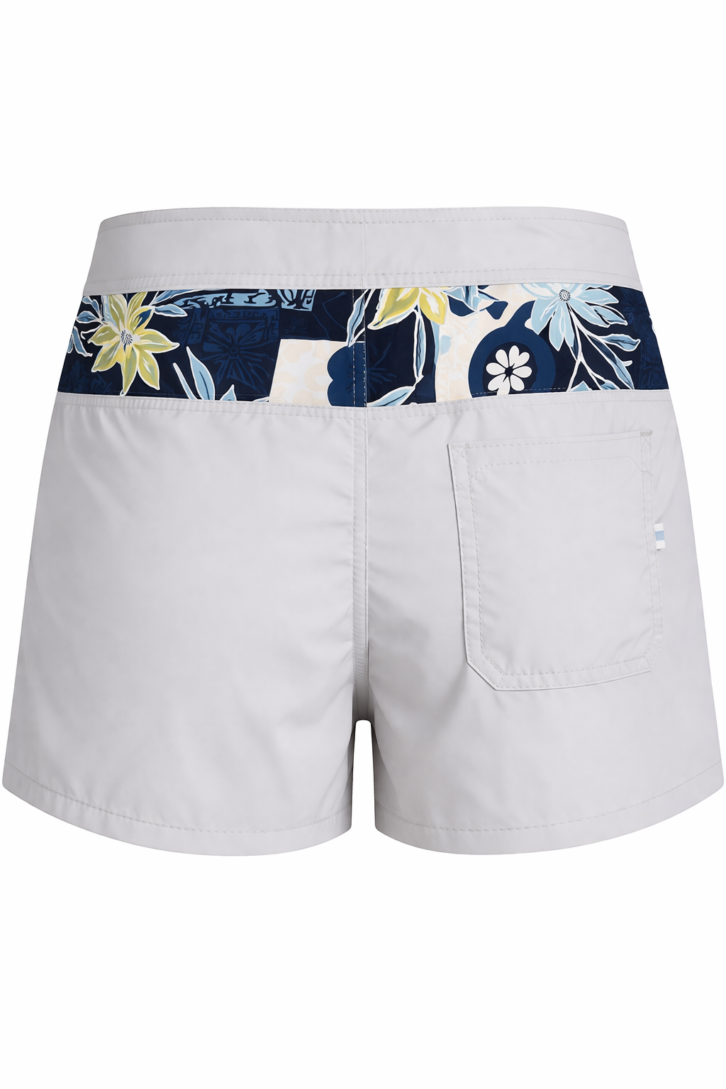 Stone Isla Pattern-Block Swim Shorts-thumbmail-4