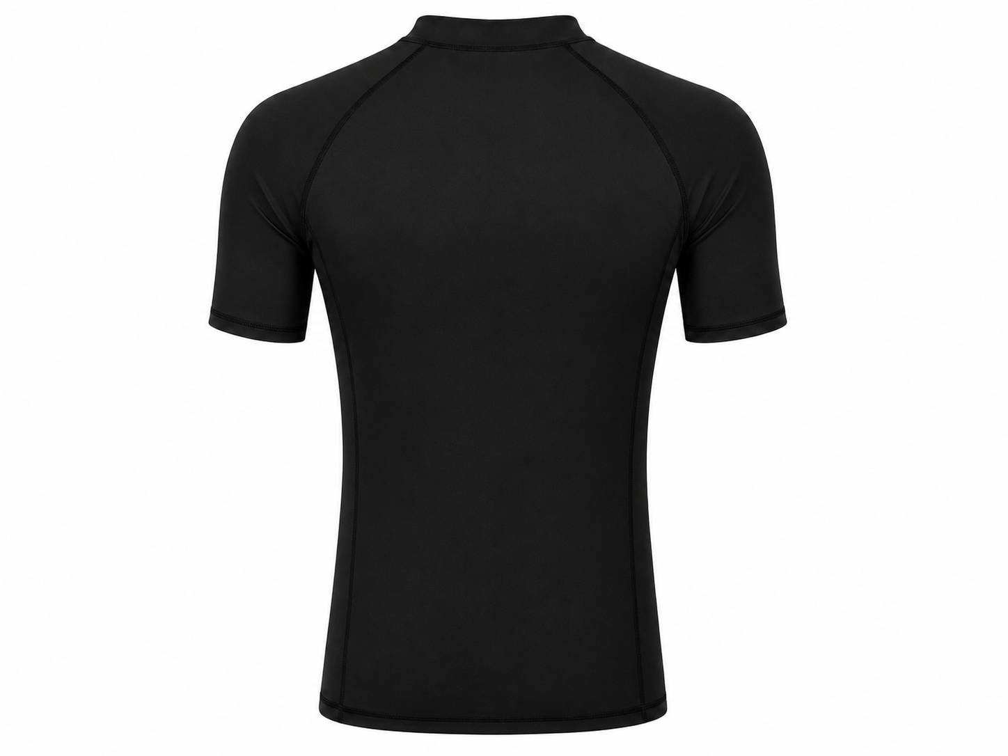 Black Rashguard Shorts Sleeve-thumbmail-6