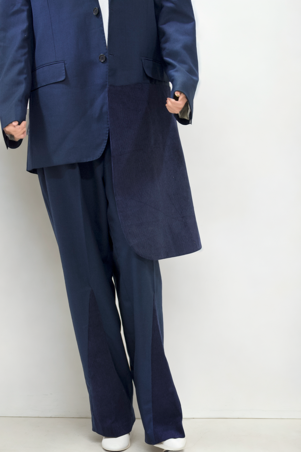Tailored Cotton and Corduroy Coat-thumbmail-3