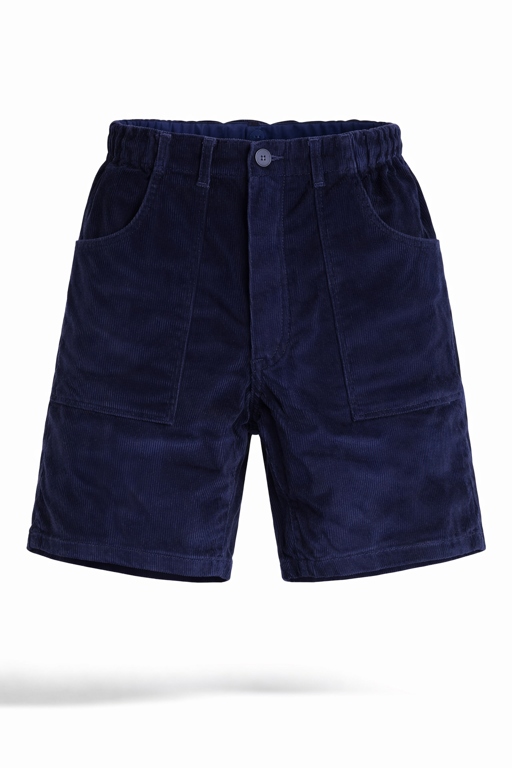 Classic Corduroy Navy Shorts