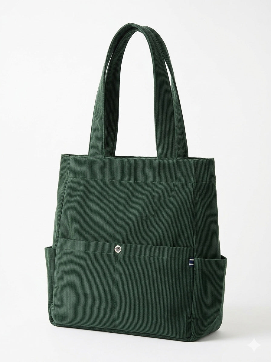 Ligne Forest Tote Corduroy Bag-thumbmail-5