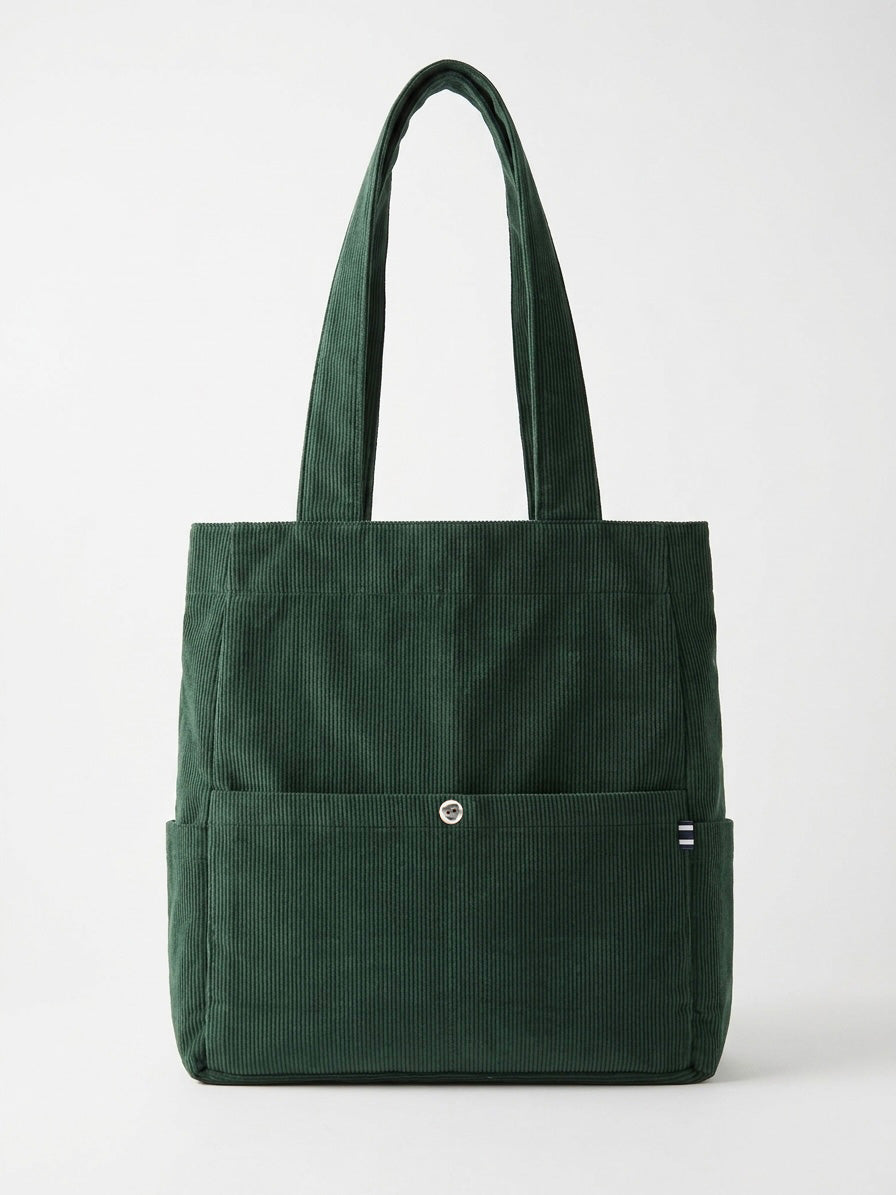 Ligne Forest Tote Corduroy Bag