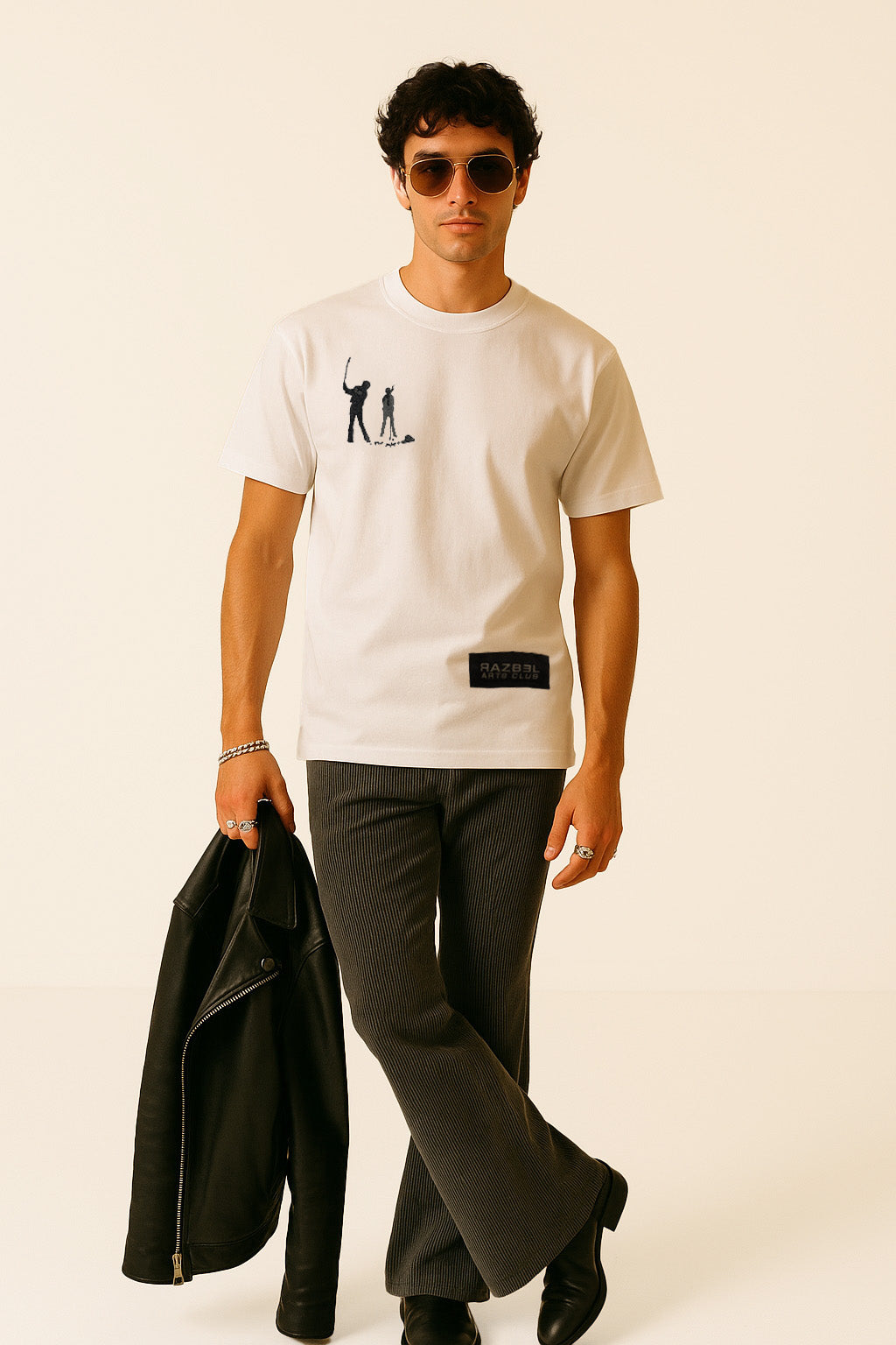 Golf Club Embroidery T-Shirt