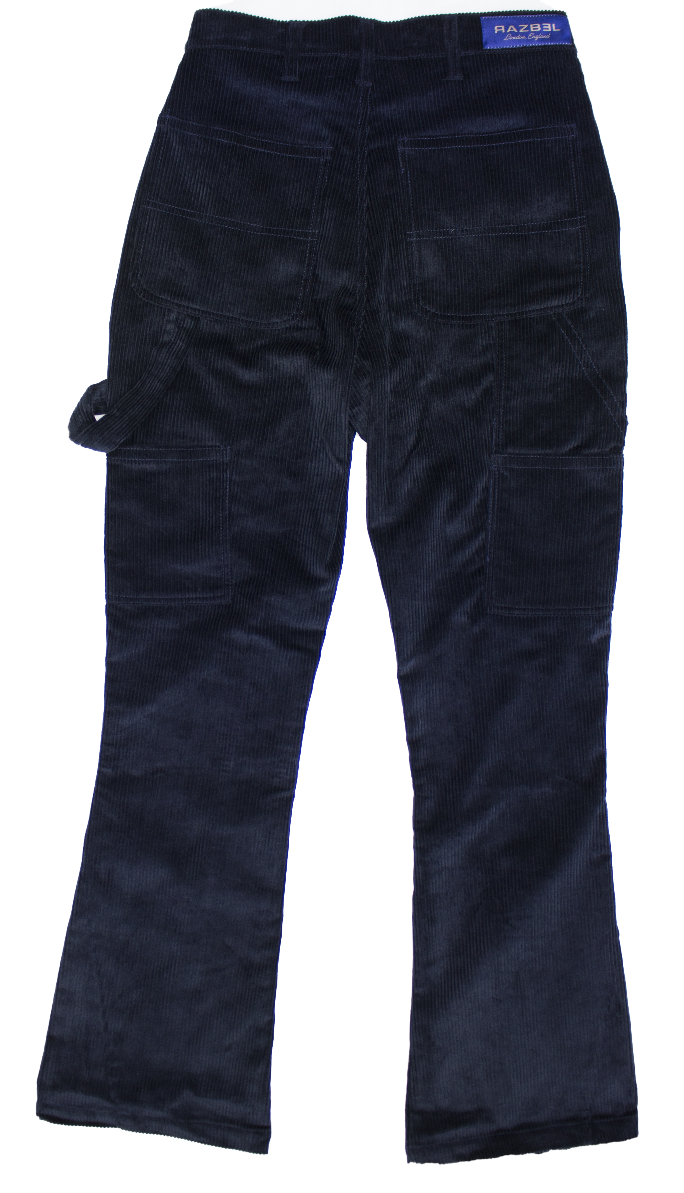 Classic Corduroy Panel Flared Trousers