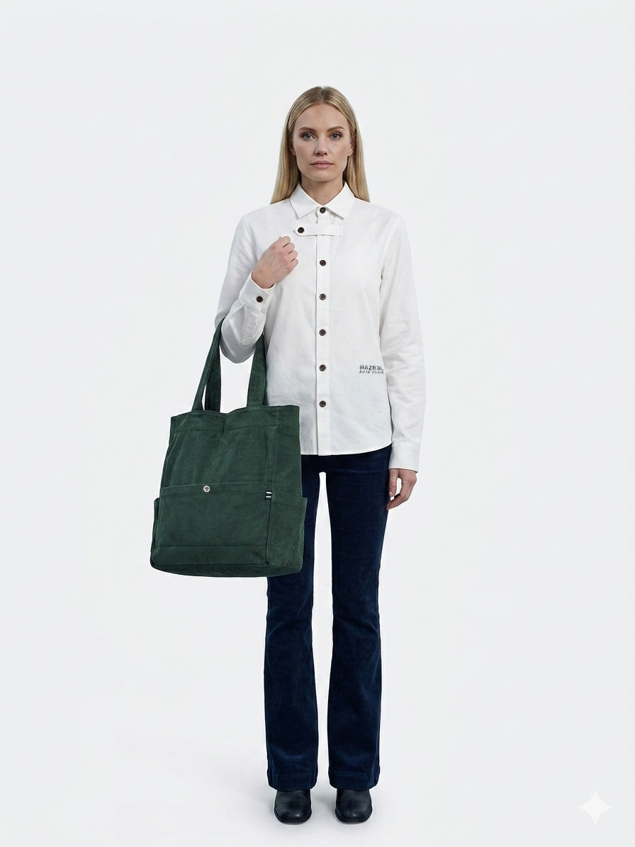Ligne Forest Tote Corduroy Bag-thumbmail-2