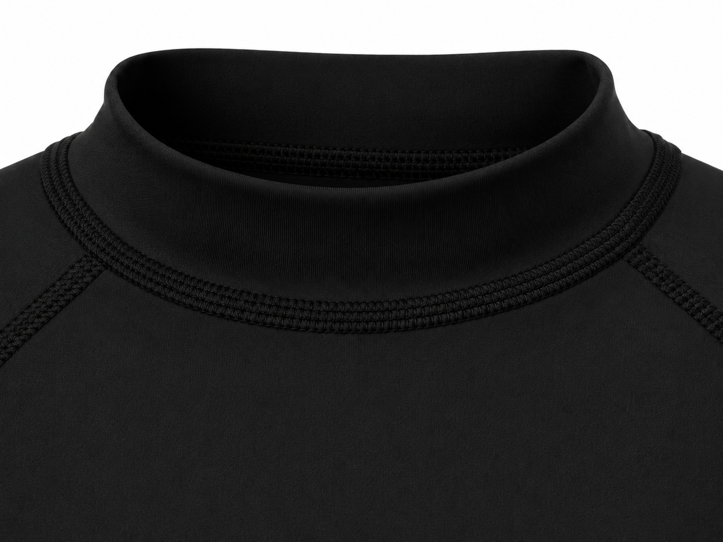 Black Rashguard Shorts Sleeve-thumbmail-5