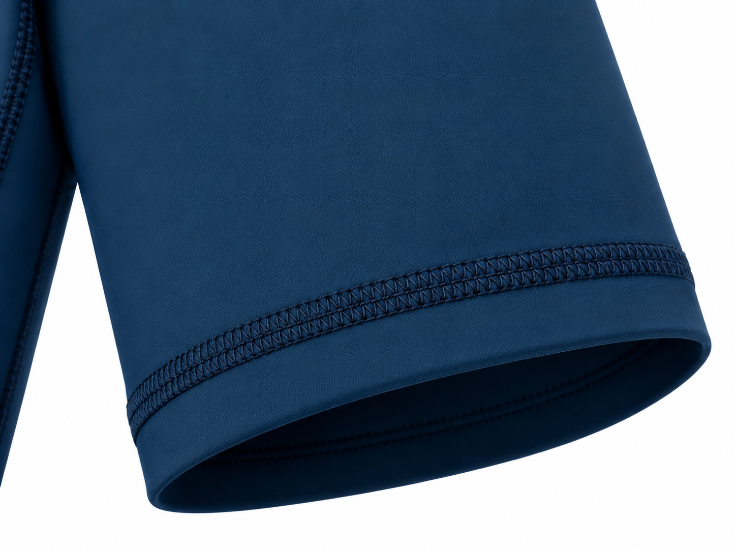 Petrol Blue Rashguard Shorts Sleeve-thumbmail-3