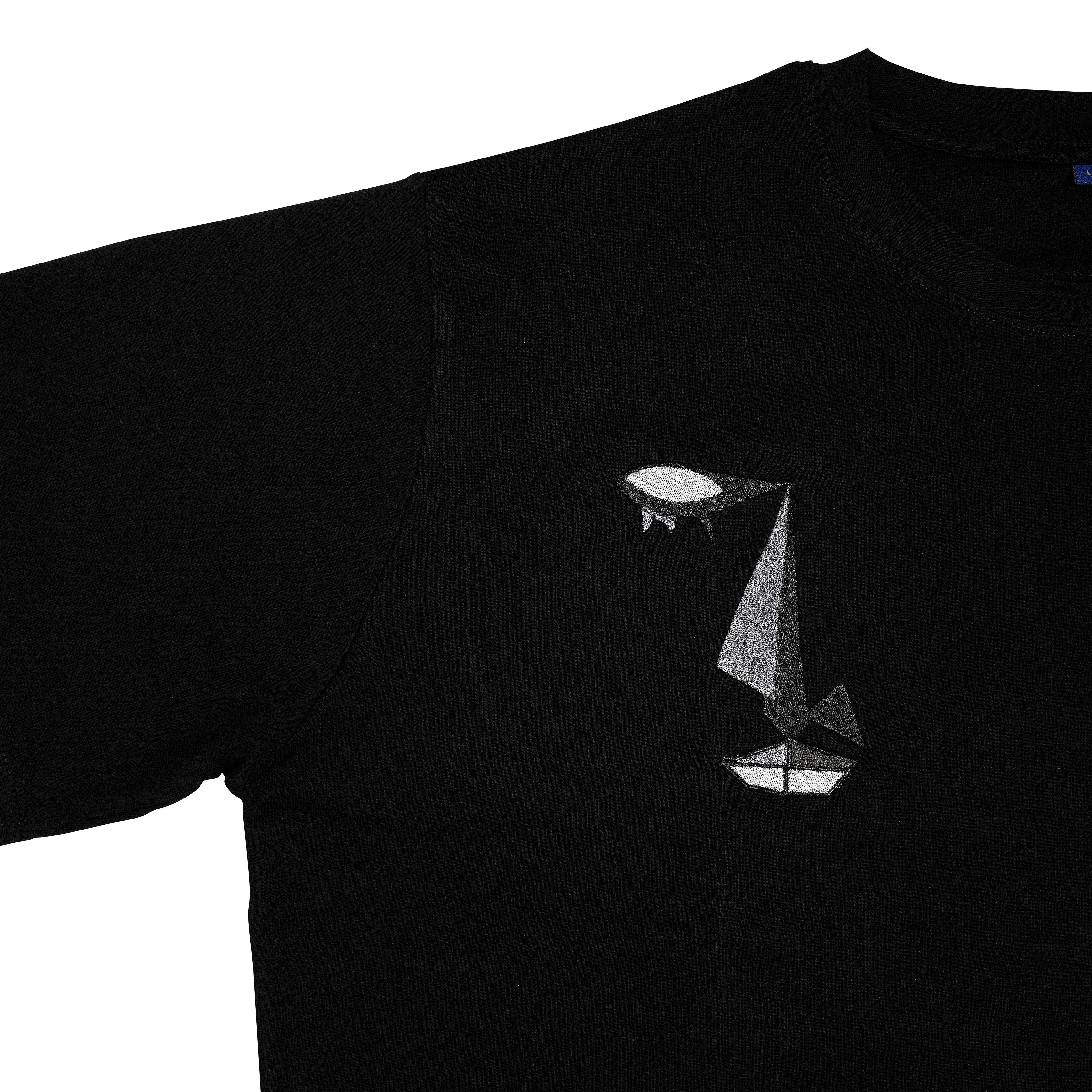 Faceless Memory Embroidery T-Shirt-thumbmail-6