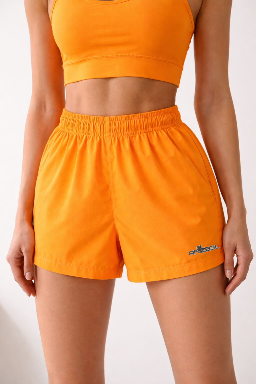 Axis Saffron Women Sports Shorts