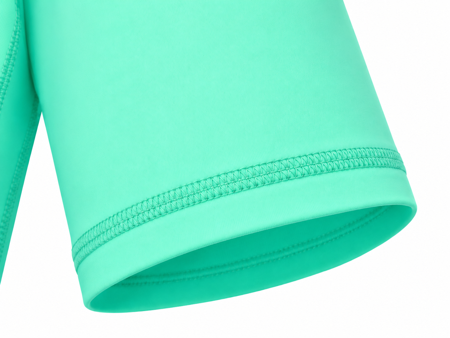 Aqua Mint Rashguard Shorts Sleeve-thumbmail-3
